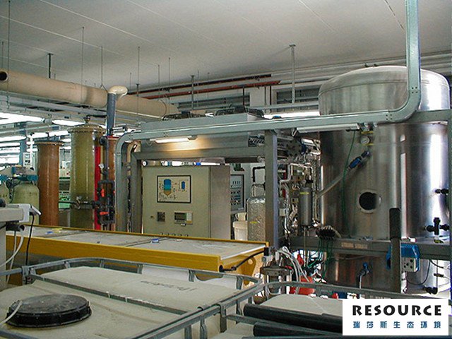 電鍍廠(chǎng)電鍍廢水用低溫蒸發(fā)器處理案例